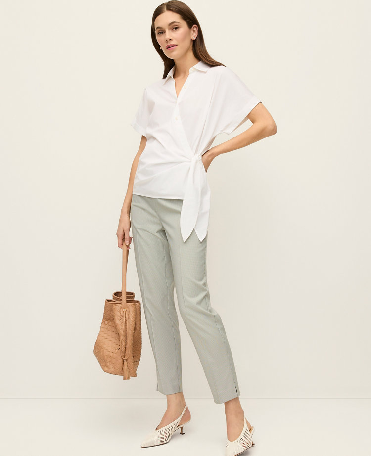 The Natalie Pant in Houndstooth