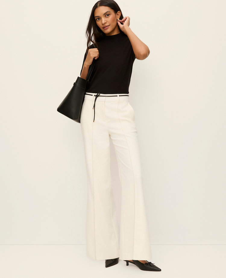 The Petite Belted Margot Pant