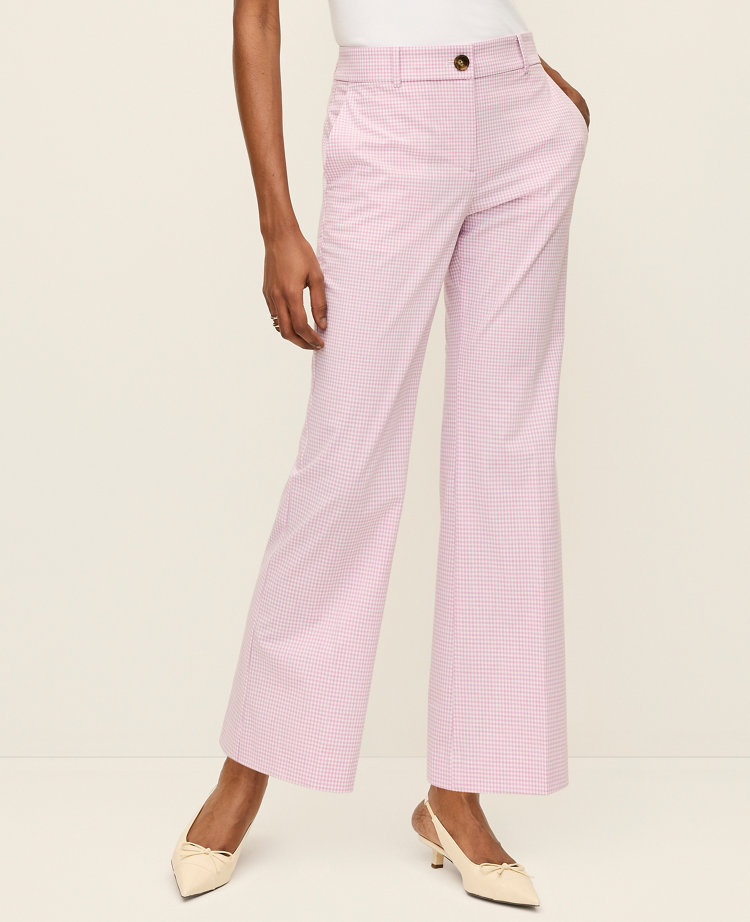The Petite Jayne Crop Trouser In Gingham
