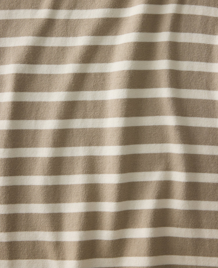 Haven Well Within Organic Cotton Funnel Neck Striped Pullover