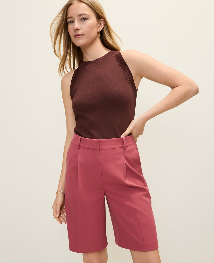 The Pleated Bermuda Short