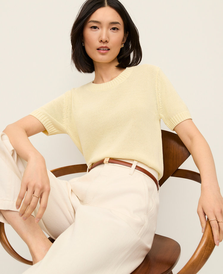 Petite Modern Sweater Tee