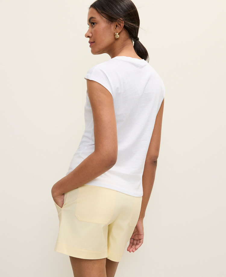 Weekend Asymmetric Twist Shoulder Top