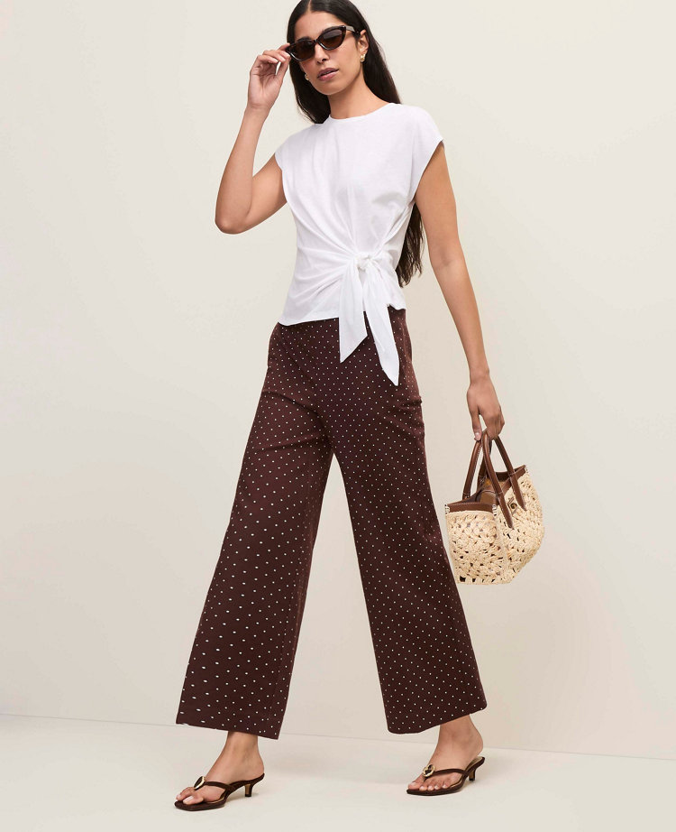 Petite Tie Waist Tee