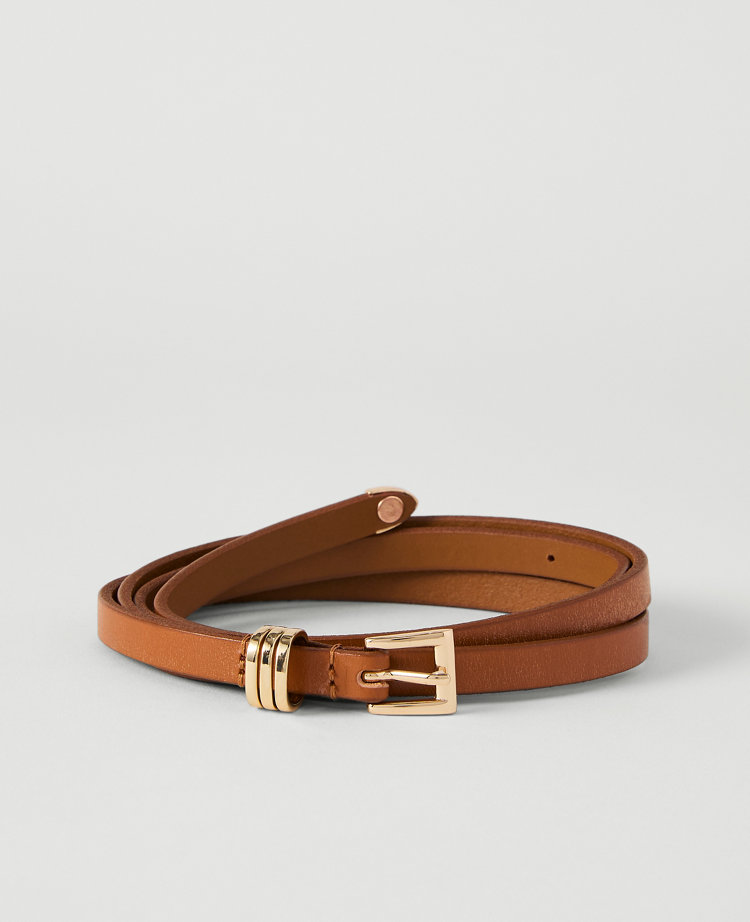 Skinny Leather Belt