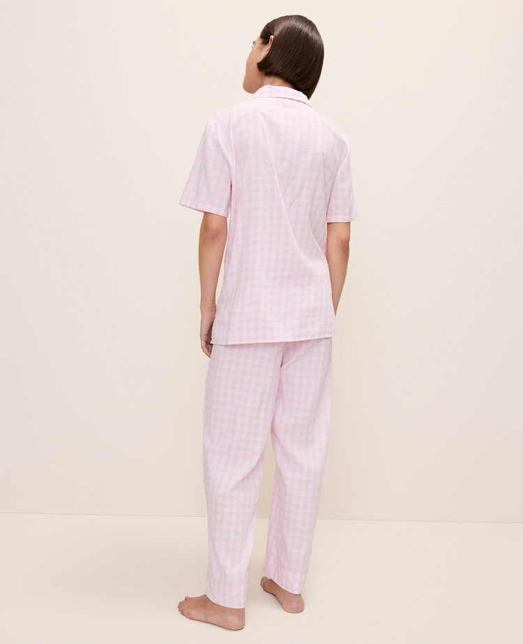 Gingham Pajama Set