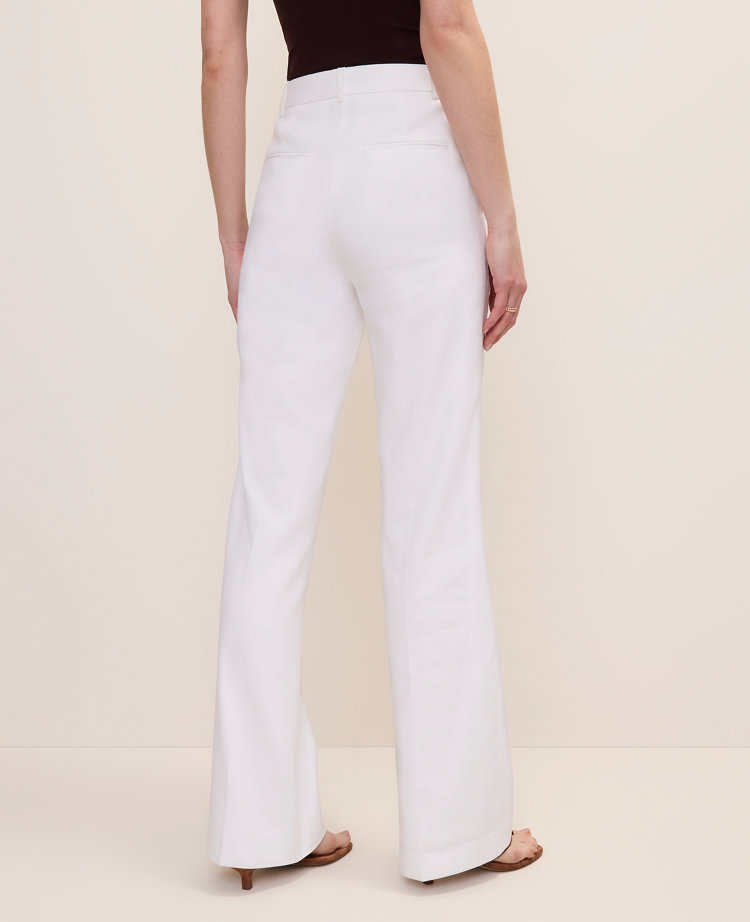 The High Rise Trouser in Linen Blend