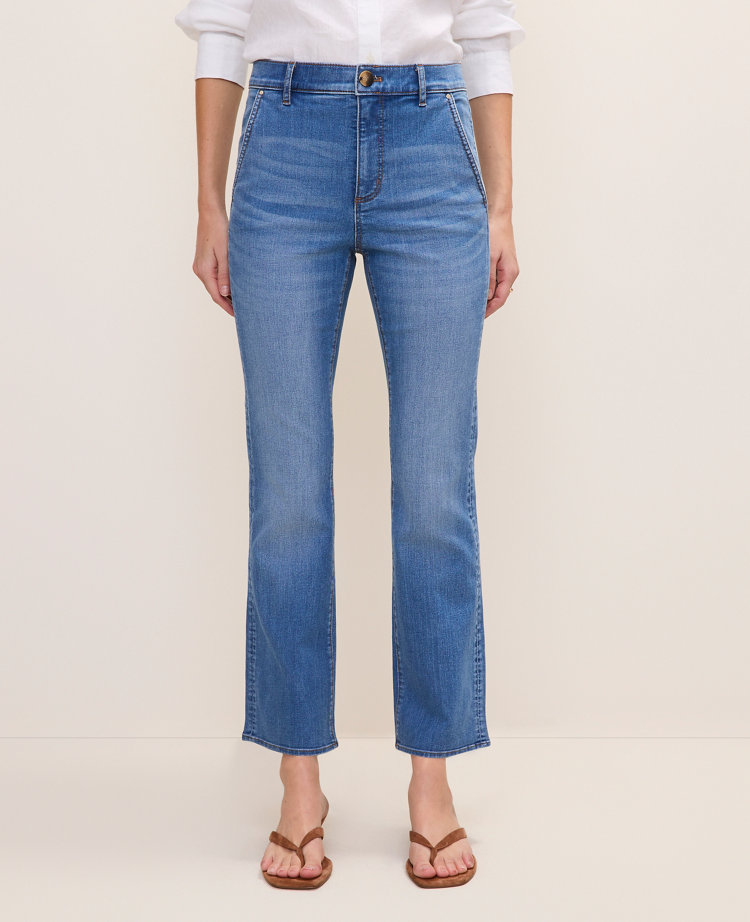 The Petite Cropped Boot Jean — Curvy Fit