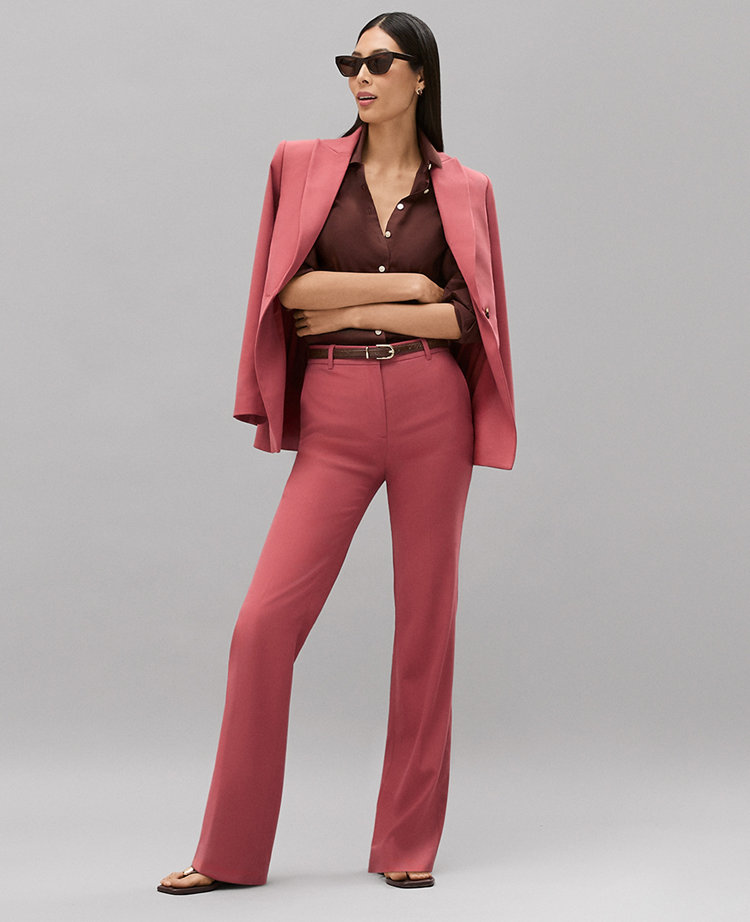 The Petite High Rise Trouser