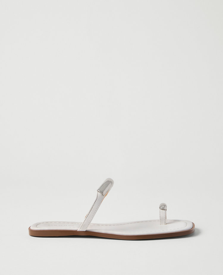 Leather Embellished Sandal