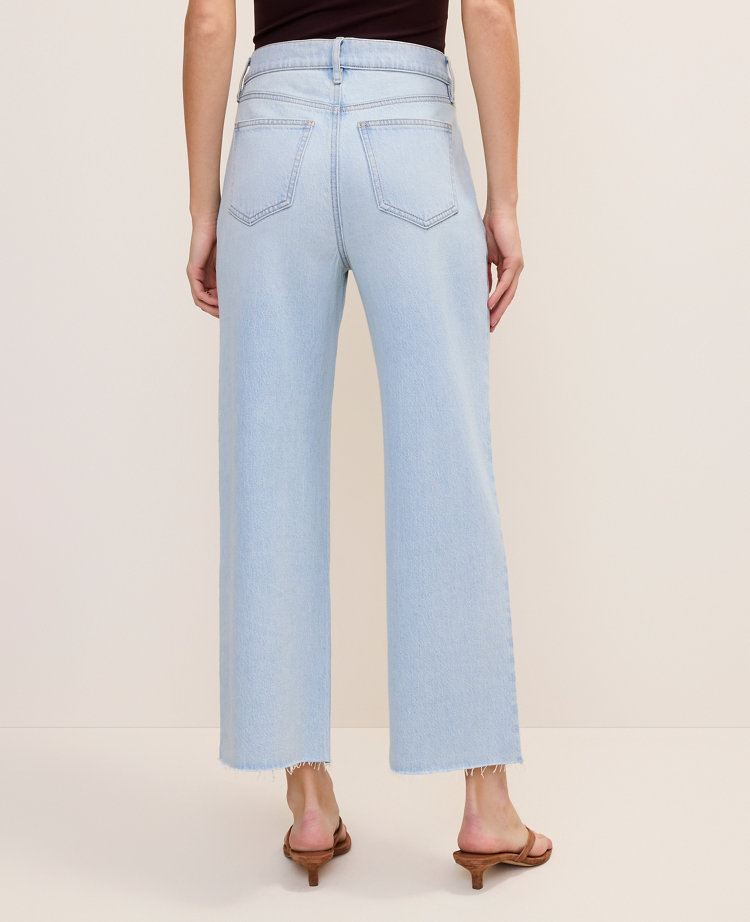 The Petite Wide-Leg Crop Jean