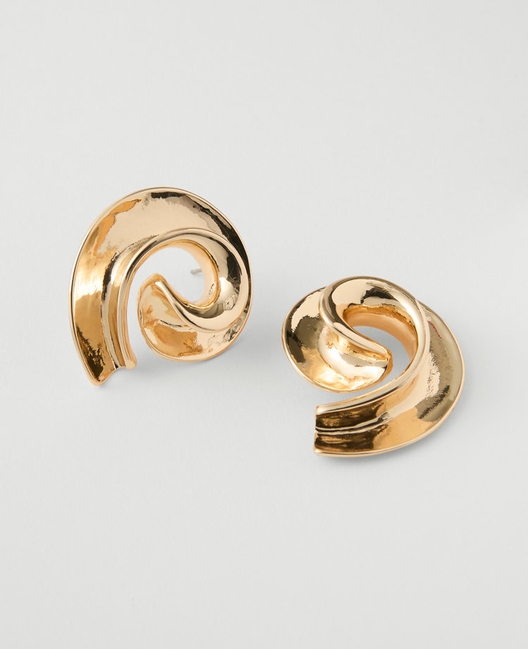 Spiral Stud Earrings