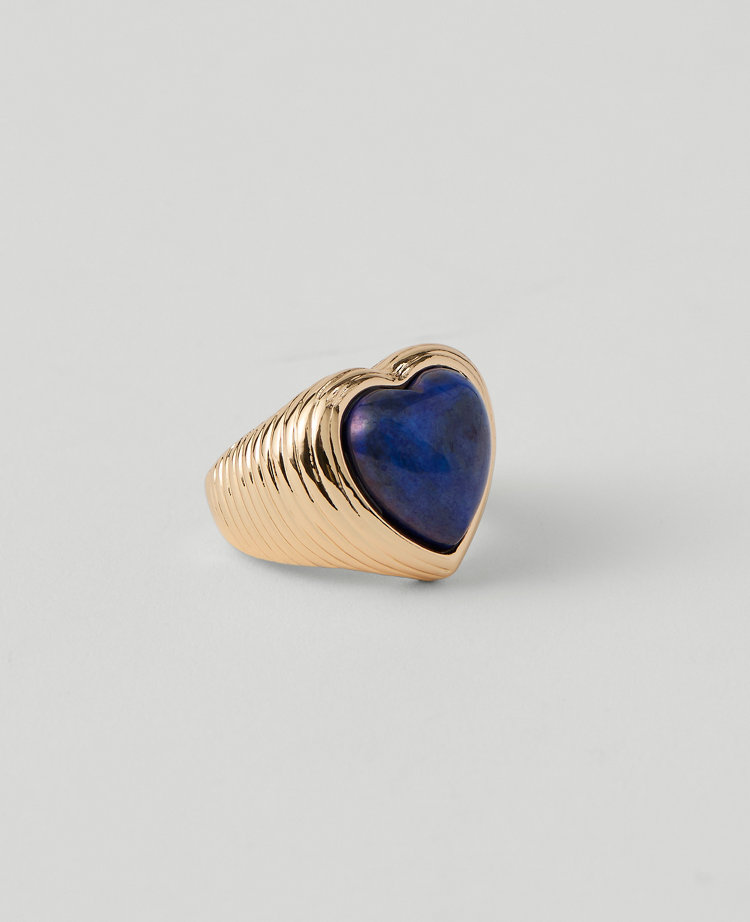 Stone Heart Ring