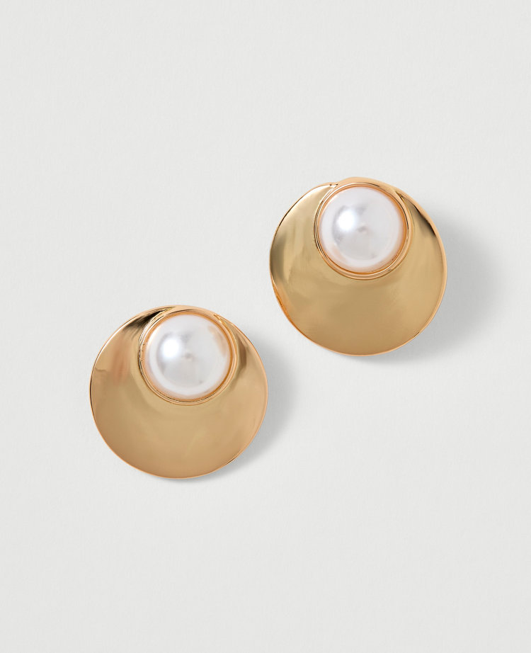 Pearl Stud Earrings