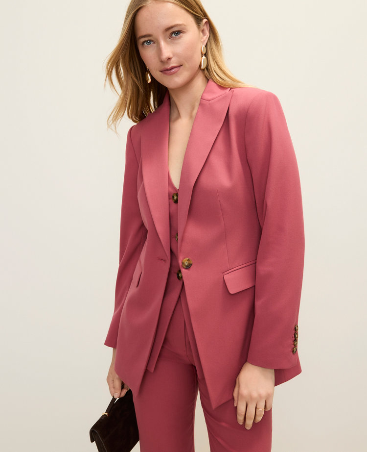 The Fitted Long Blazer