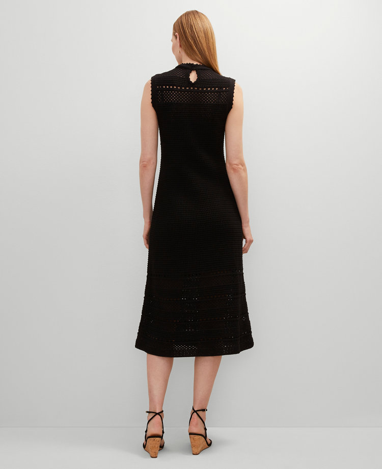 Crochet Midi Dress
