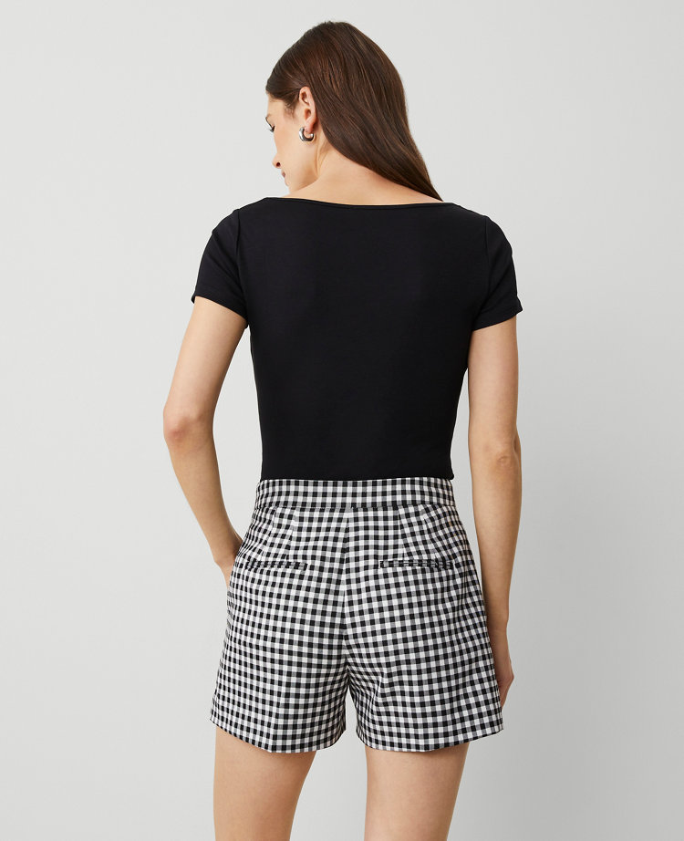 The Side-Zip Short in Gingham