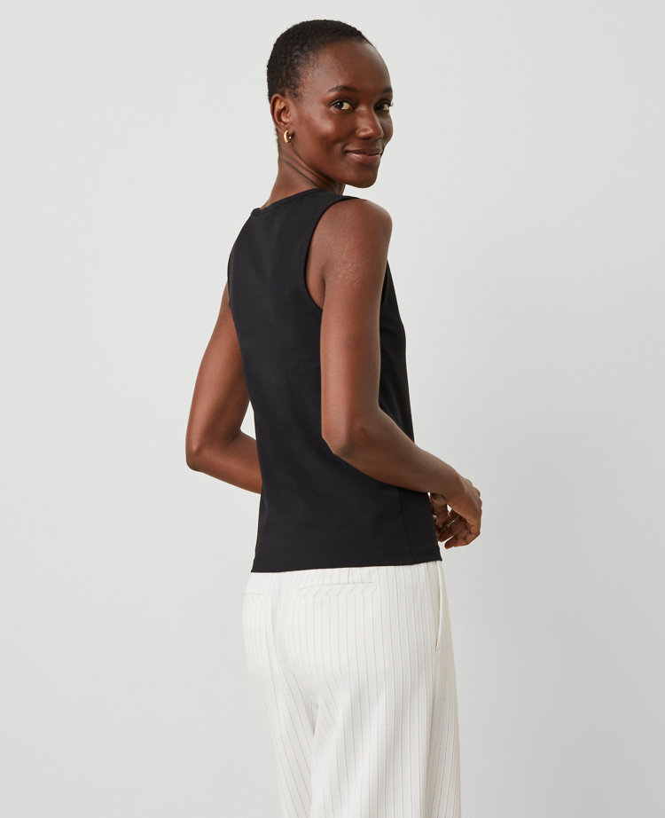 Modern Scoop Neck Tank Top