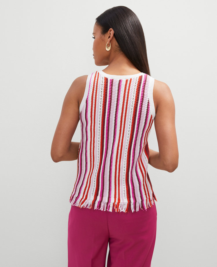 Fringe Striped Shell