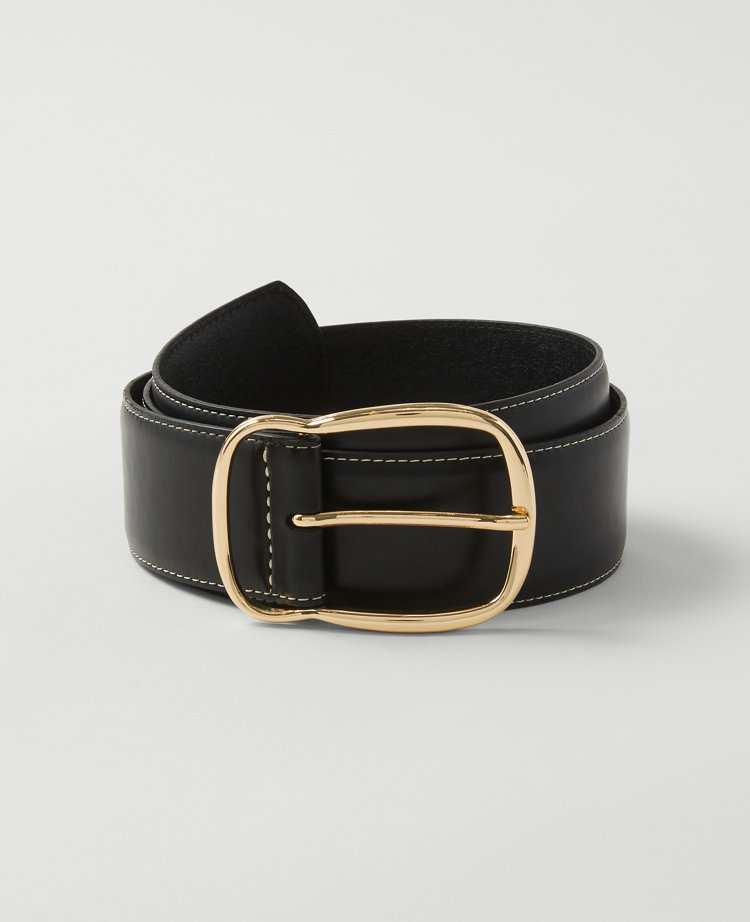 Stitched Wide Belt