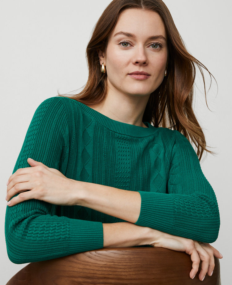 Mixed Stitch Sweater