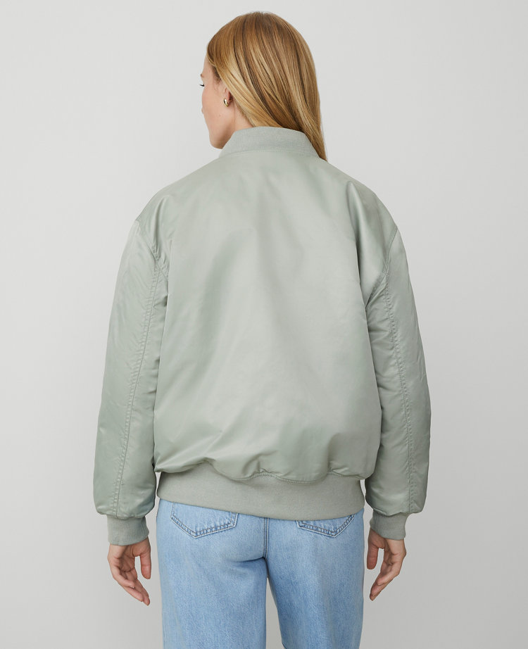Petite Weekend Collection Bomber Jacket