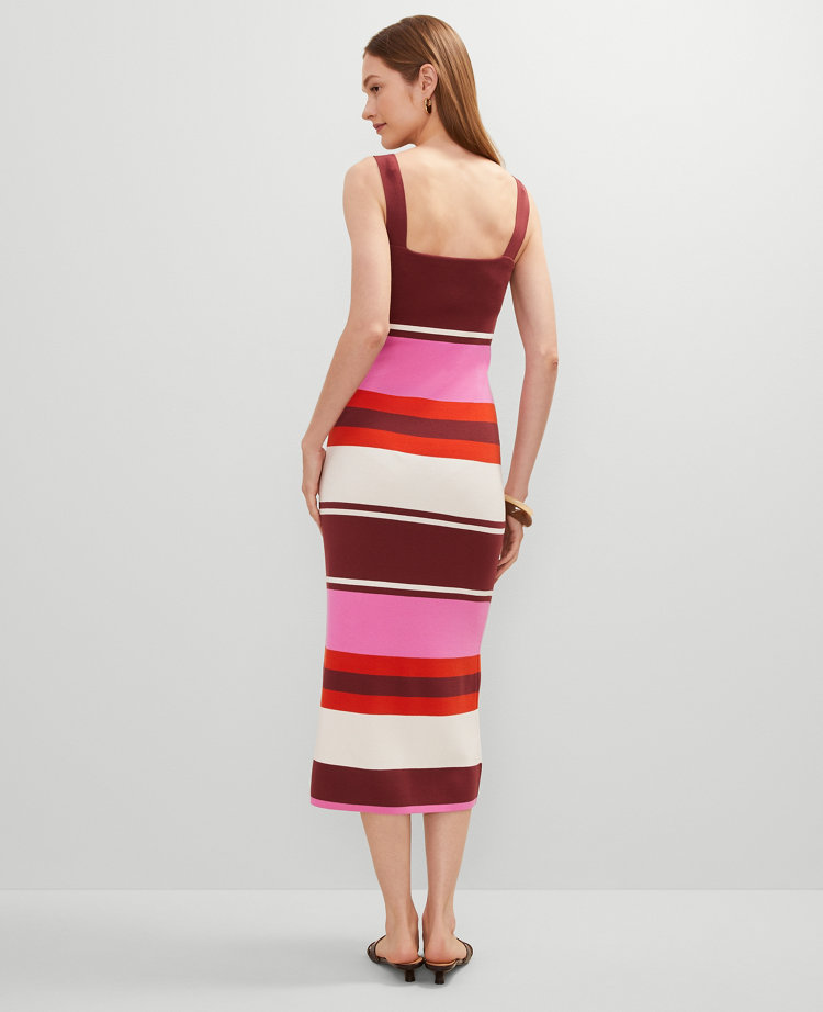 Striped Sweater Dress