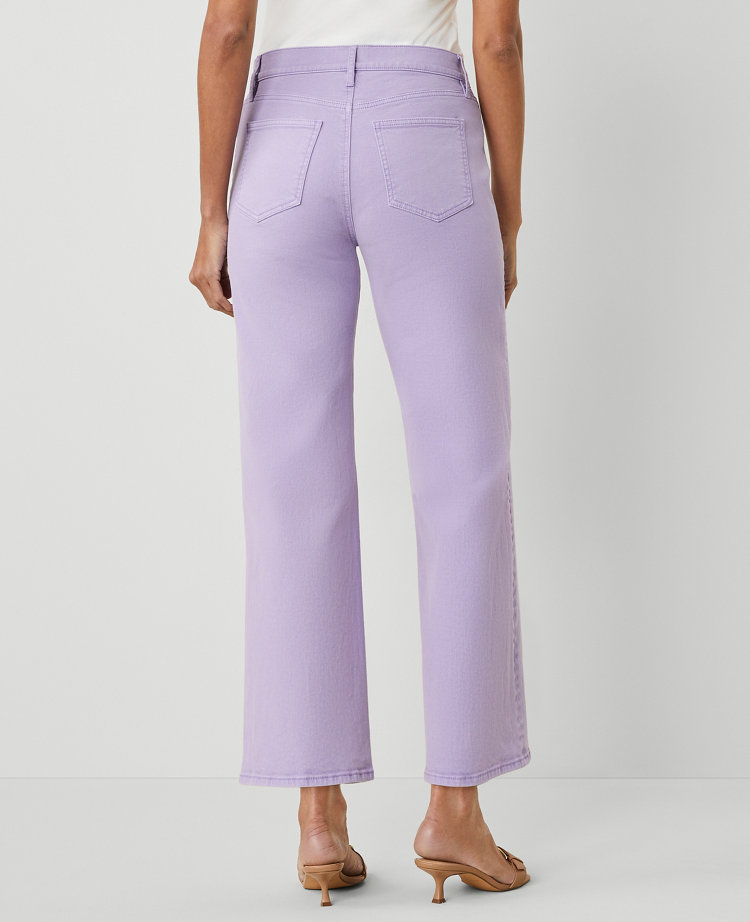 The Petite Wide-Leg Crop Jean