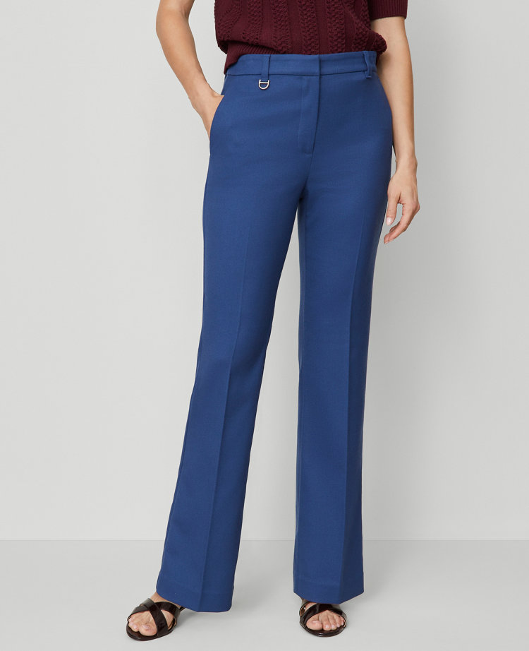 The Slim Flare Trouser Pant in Bi-Stretch