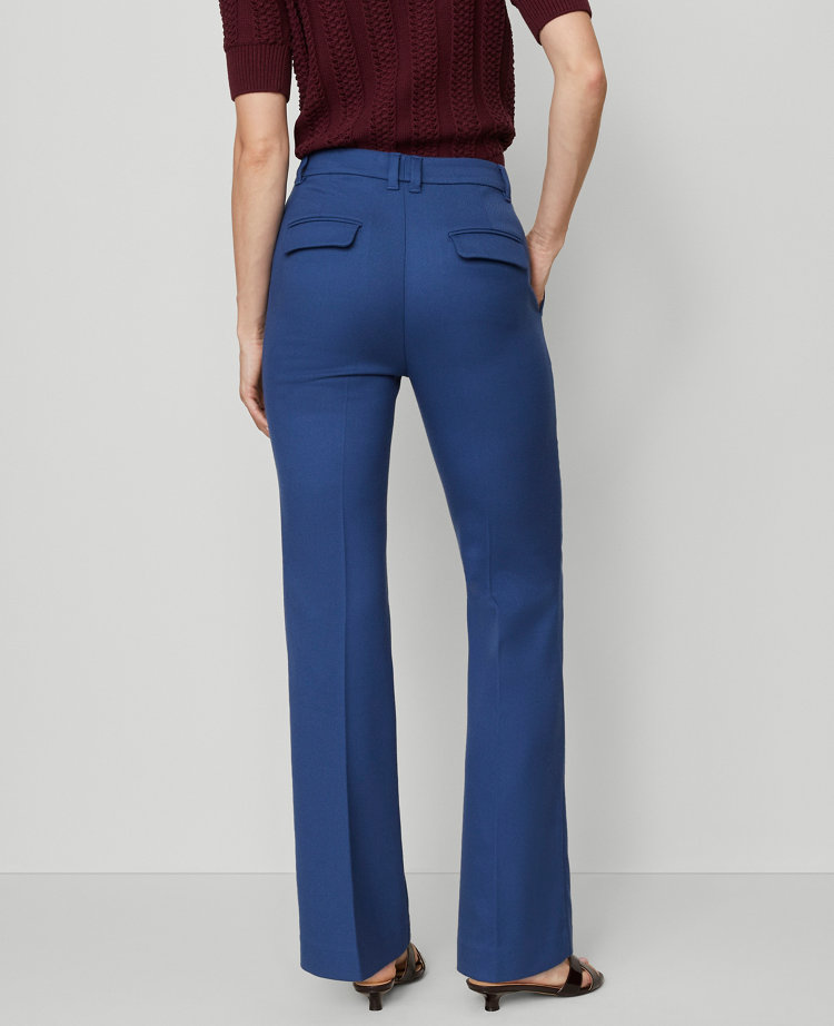 The Slim Flare Trouser Pant in Bi-Stretch