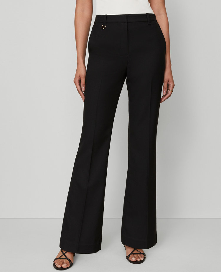 The Slim Flare Trouser Pant in Bi-Stretch
