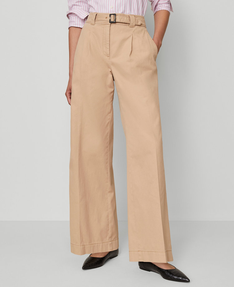 The Belted Wide-Leg Pant