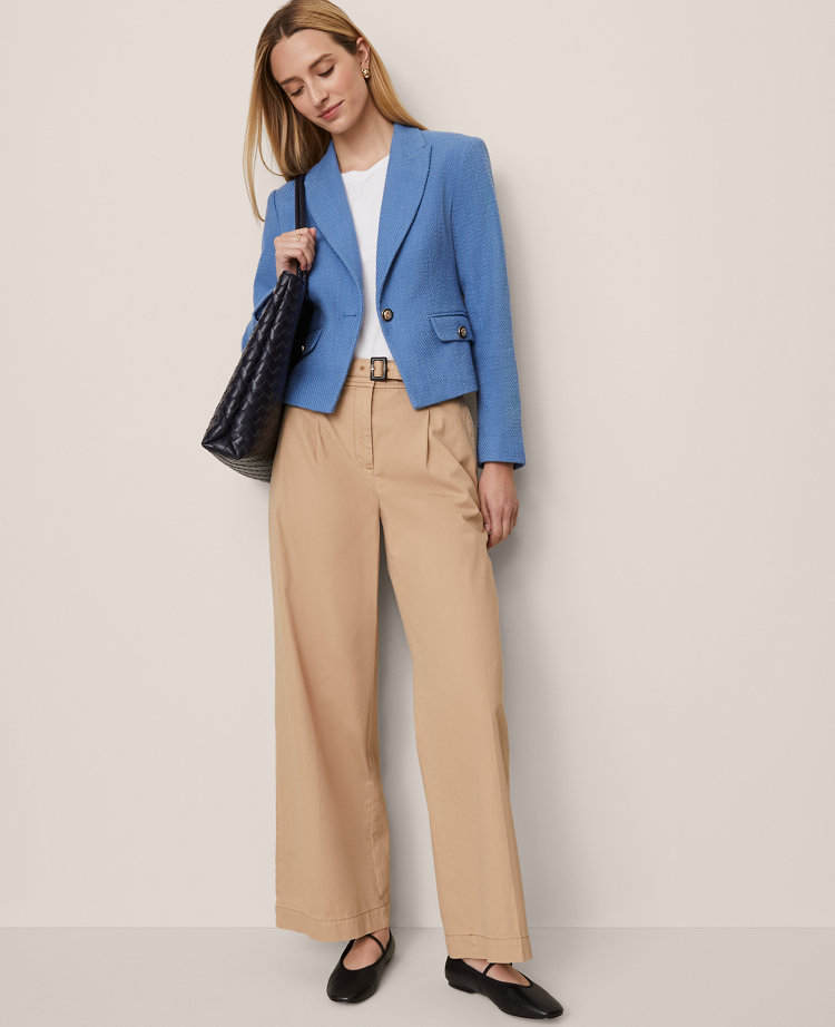 The Belted Wide-Leg Pant