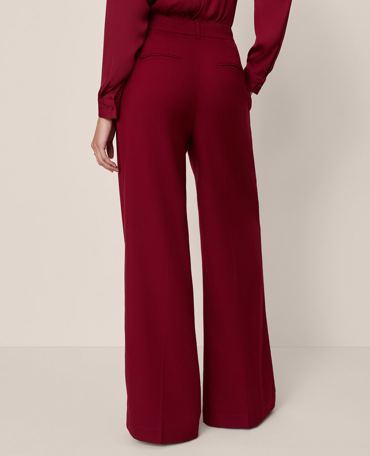 The Modern Wide-Leg Trouser Pant in Flannel