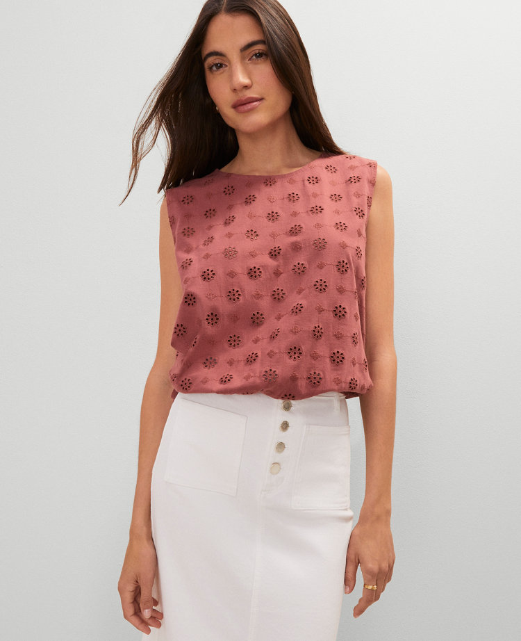 Weekend Collection Bubble Hem Top