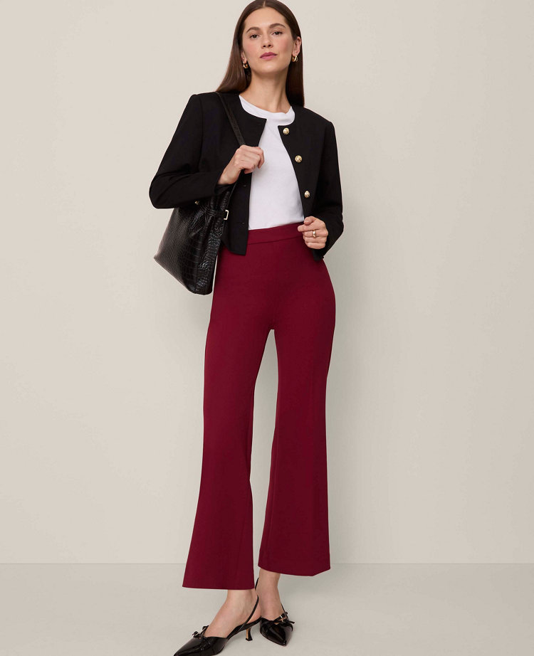 Ponte Crew Neck Jacket