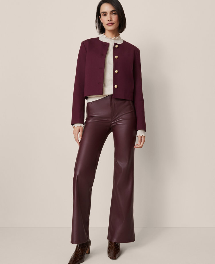 The Crew Neck Jacket in Ponte
