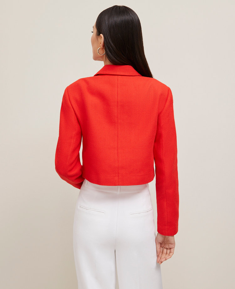 Blazer Jacket in Pique