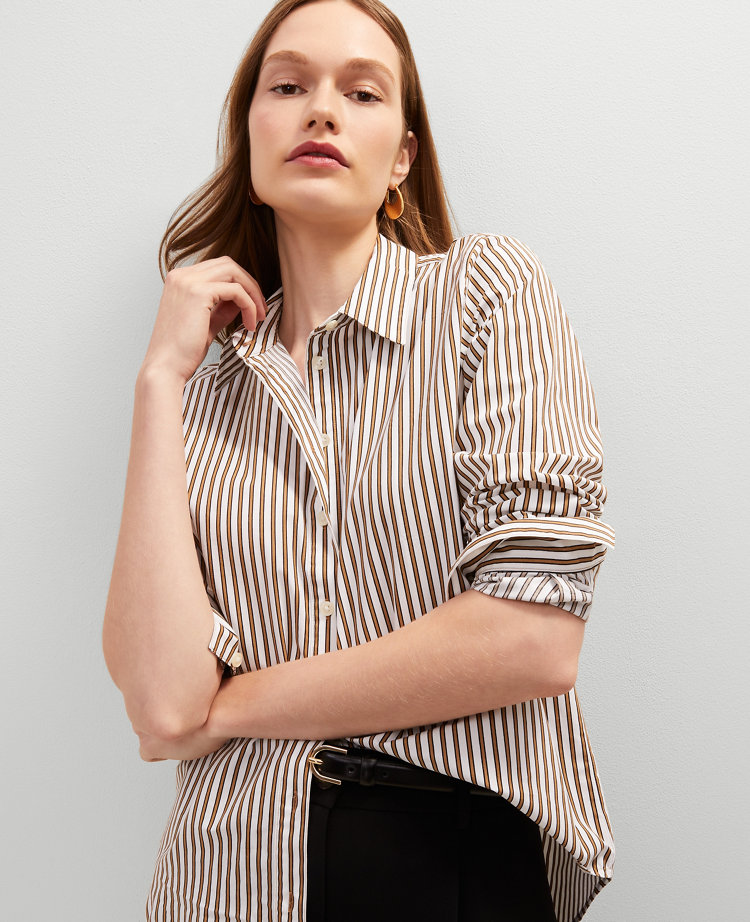 Striped Relaxed Perfect Shirt