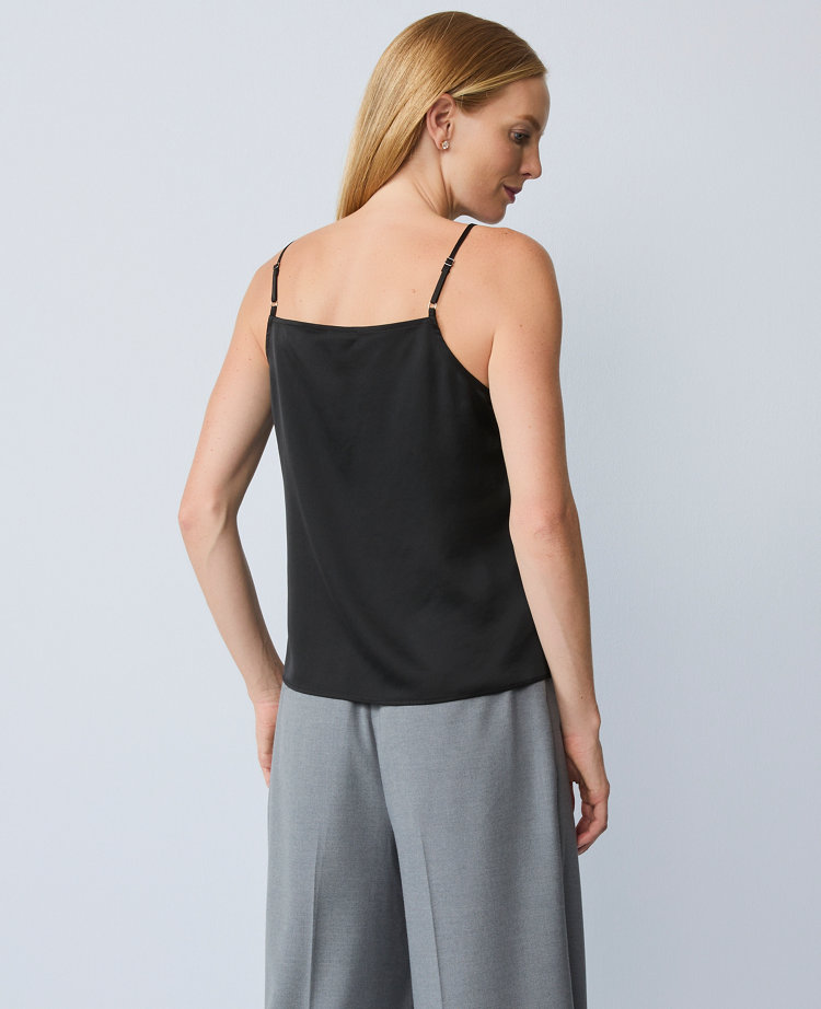 Lace Trim V-Neck Tank Top