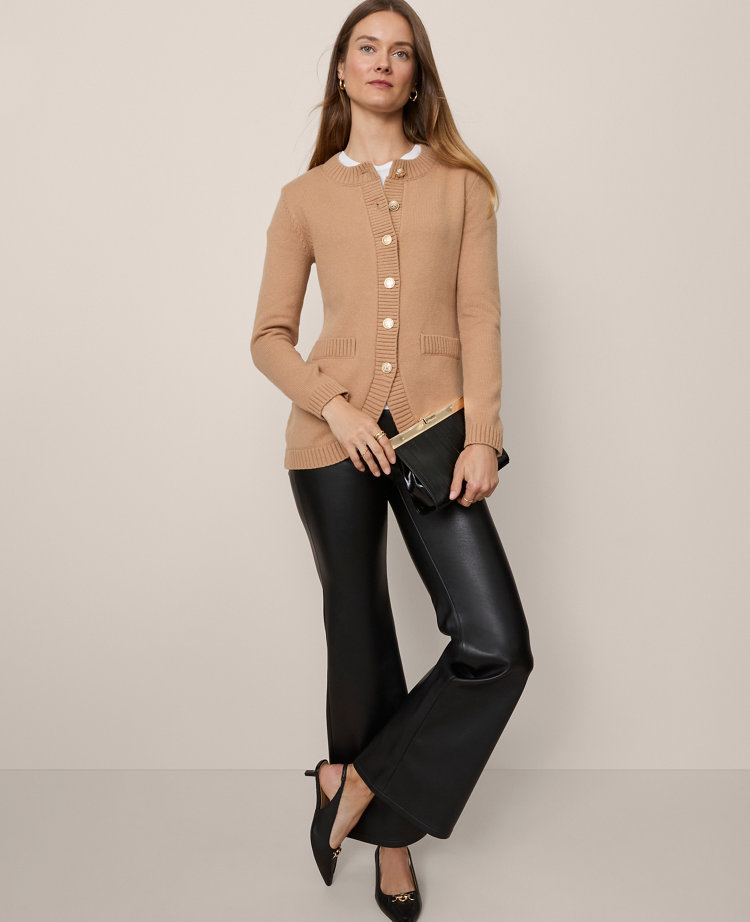 Curved Hem Longline Cardigan