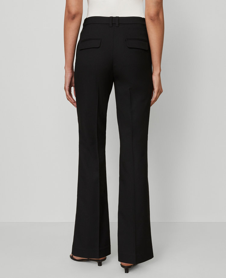 The Slim Flare Trouser Pant in Bi-Stretch - Curvy Fit