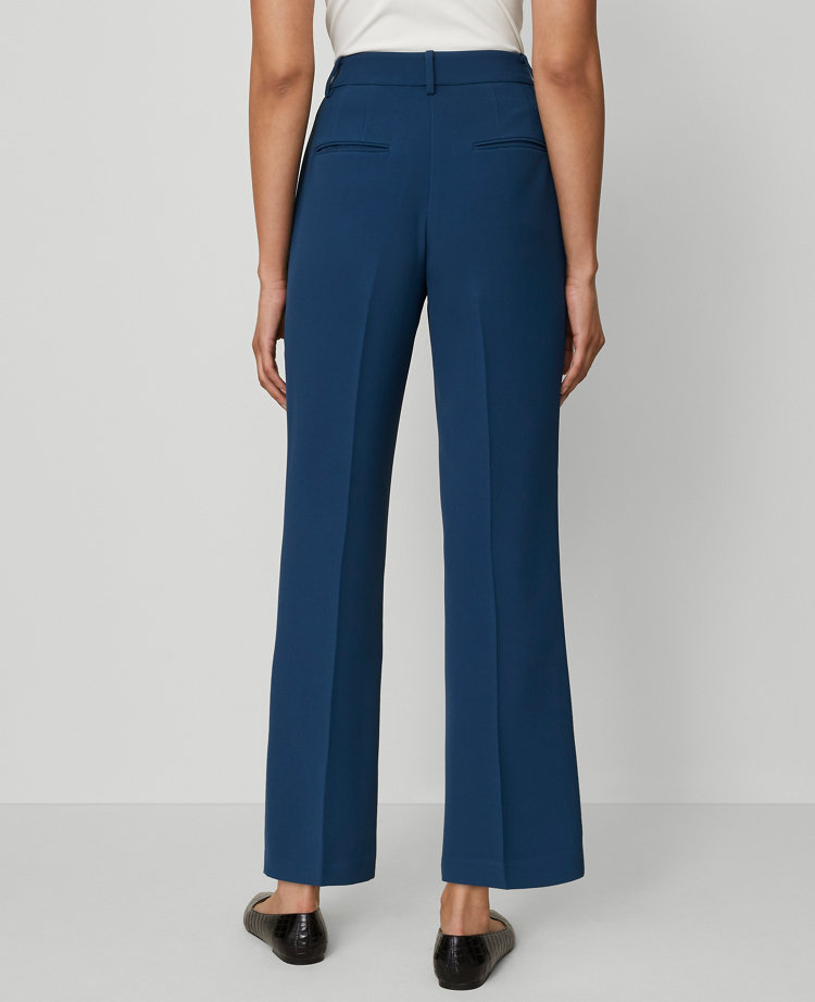 Ann Taylor The Flare Ankle Pant In Gray
