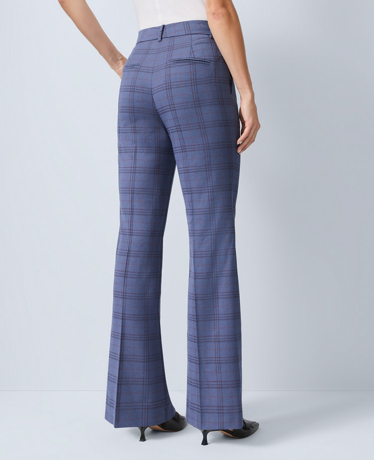 The Flare Trouser in Plaid