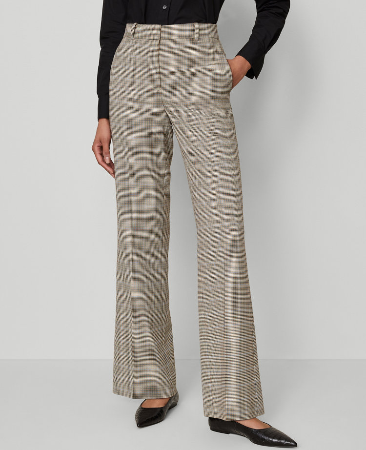 Ann Taylor The Petite Flare Trouser Pant In Multi