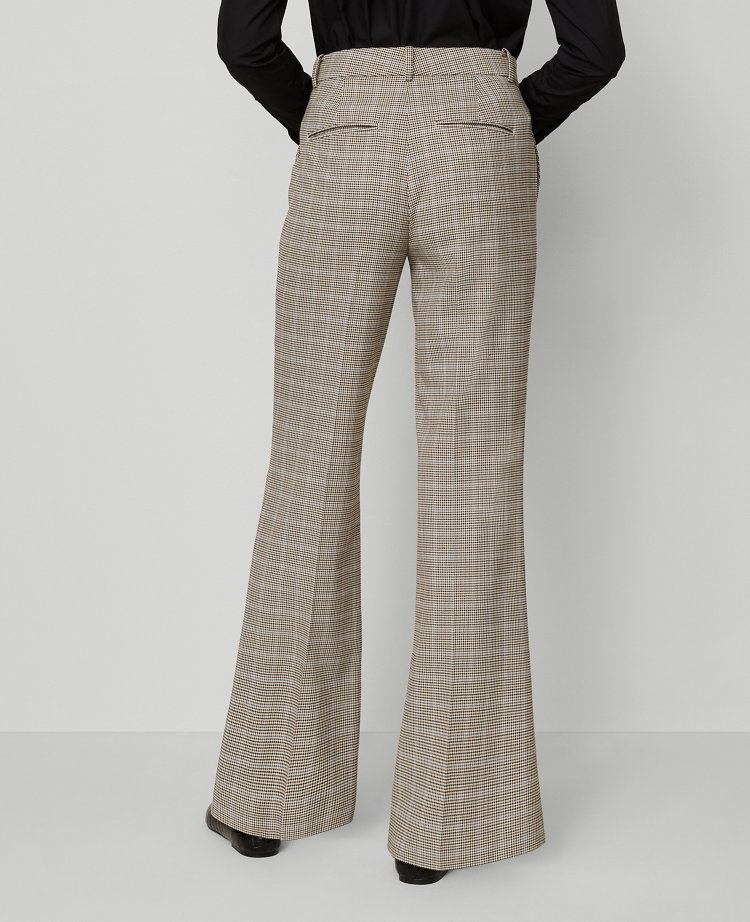 Ann Taylor The Petite Flare Trouser Pant In Multi