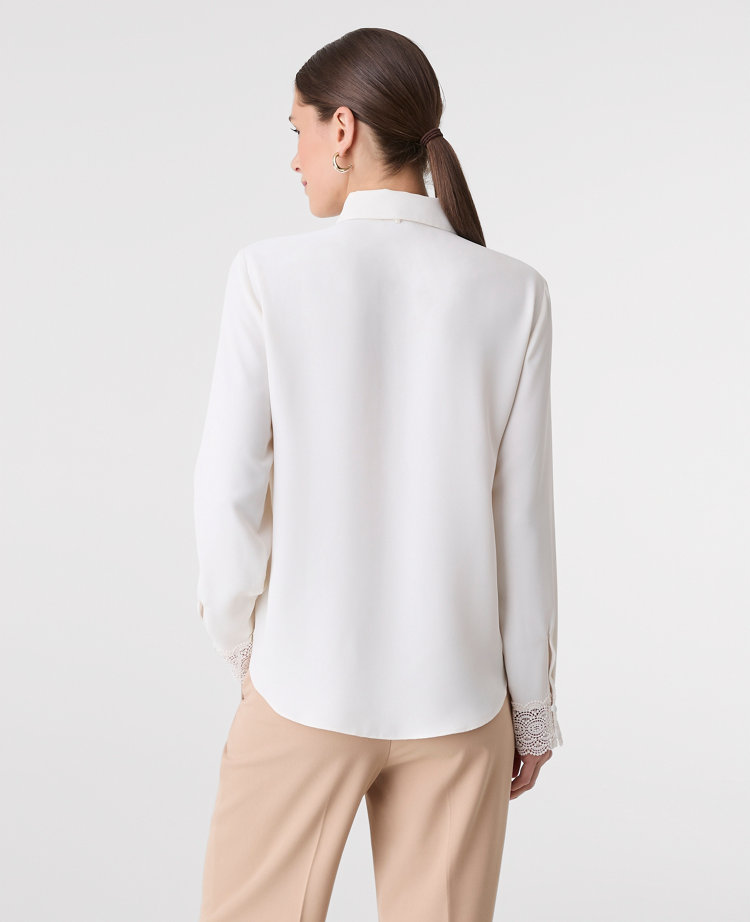 Modern Tie Neck Blouse