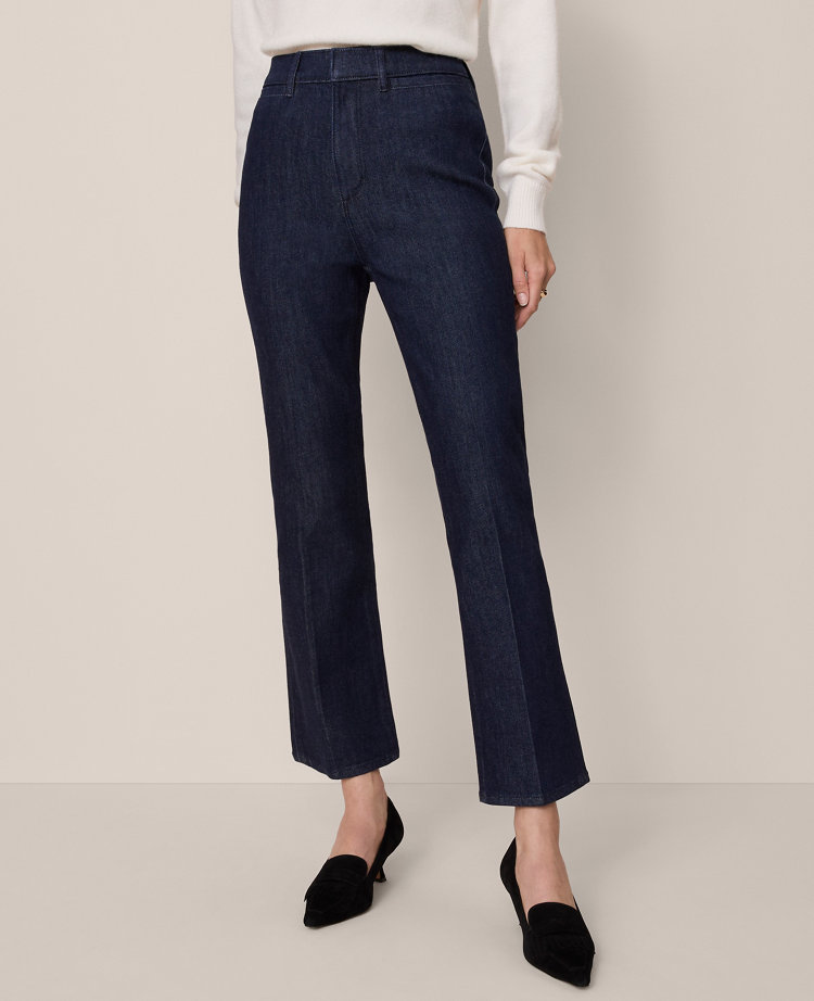The Petite Seamed Boot Jean — Curvy Fit