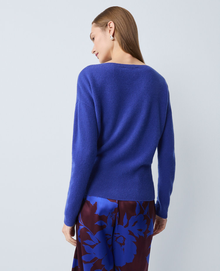 Cashmere Off-The-Shoulder Sweater