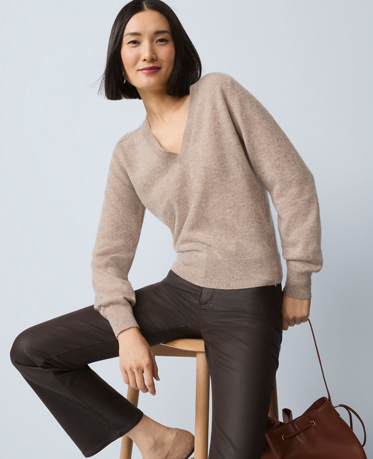 Cashmere V-Neck Sweater